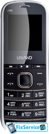 ремонт телефона Lexand LPH5 Music